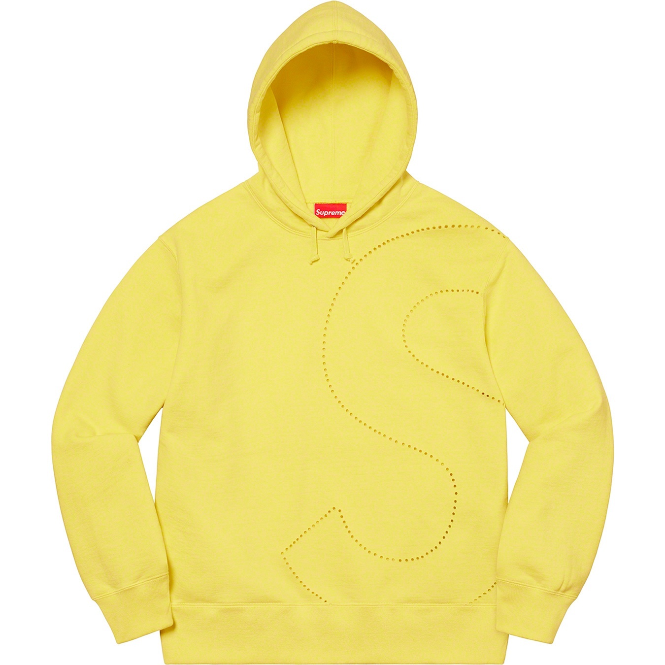 Laser Cut S Logo Hooded Sweatshirt view 12